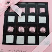 6X6 Pink Box Window With Chocolate