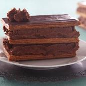 Mille Feuilles Chocolate (1 Portion)