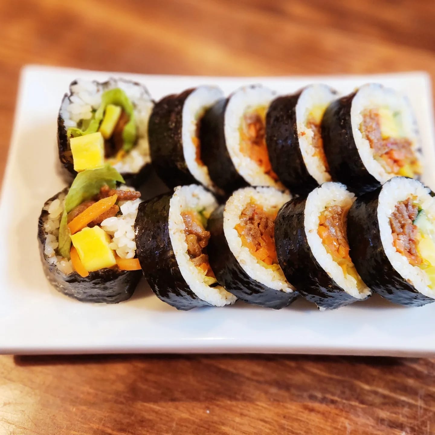 Vegetable Kimbap