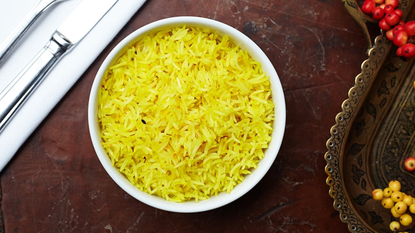 Saffron pulao