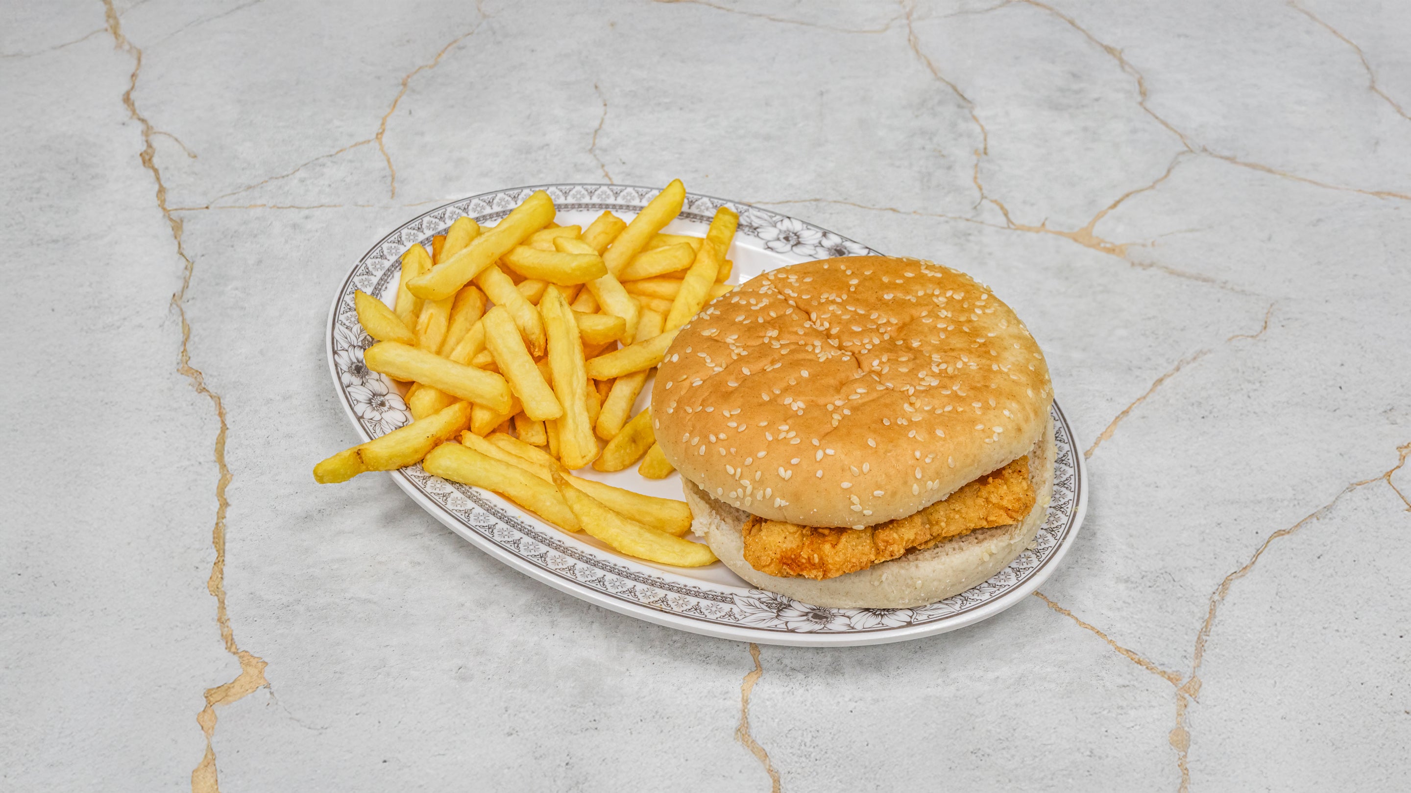 6. Chicken Burger