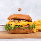 Truffle Mushroom Wagyu Beef Burger