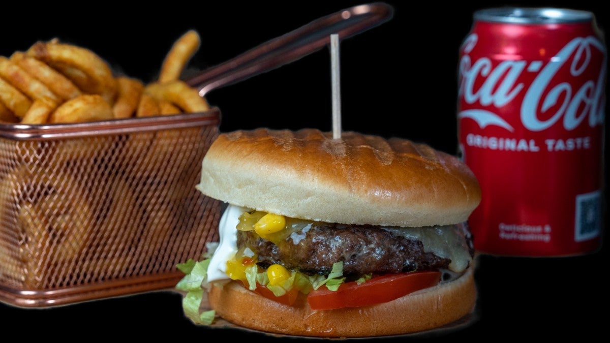 Peppered Beef Burger