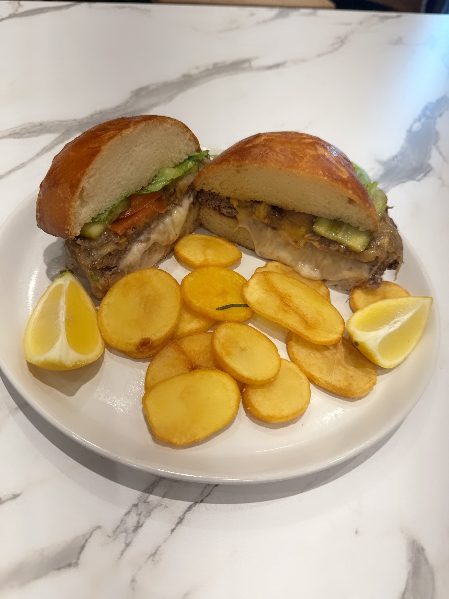 Cheesy Filled beef patty