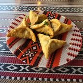 Spinach Sambousek 4 Piece 