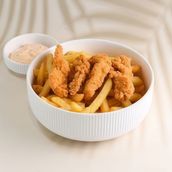 Chicken Strips With Fries