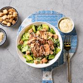 Chicken Shawarma Caesar Salad