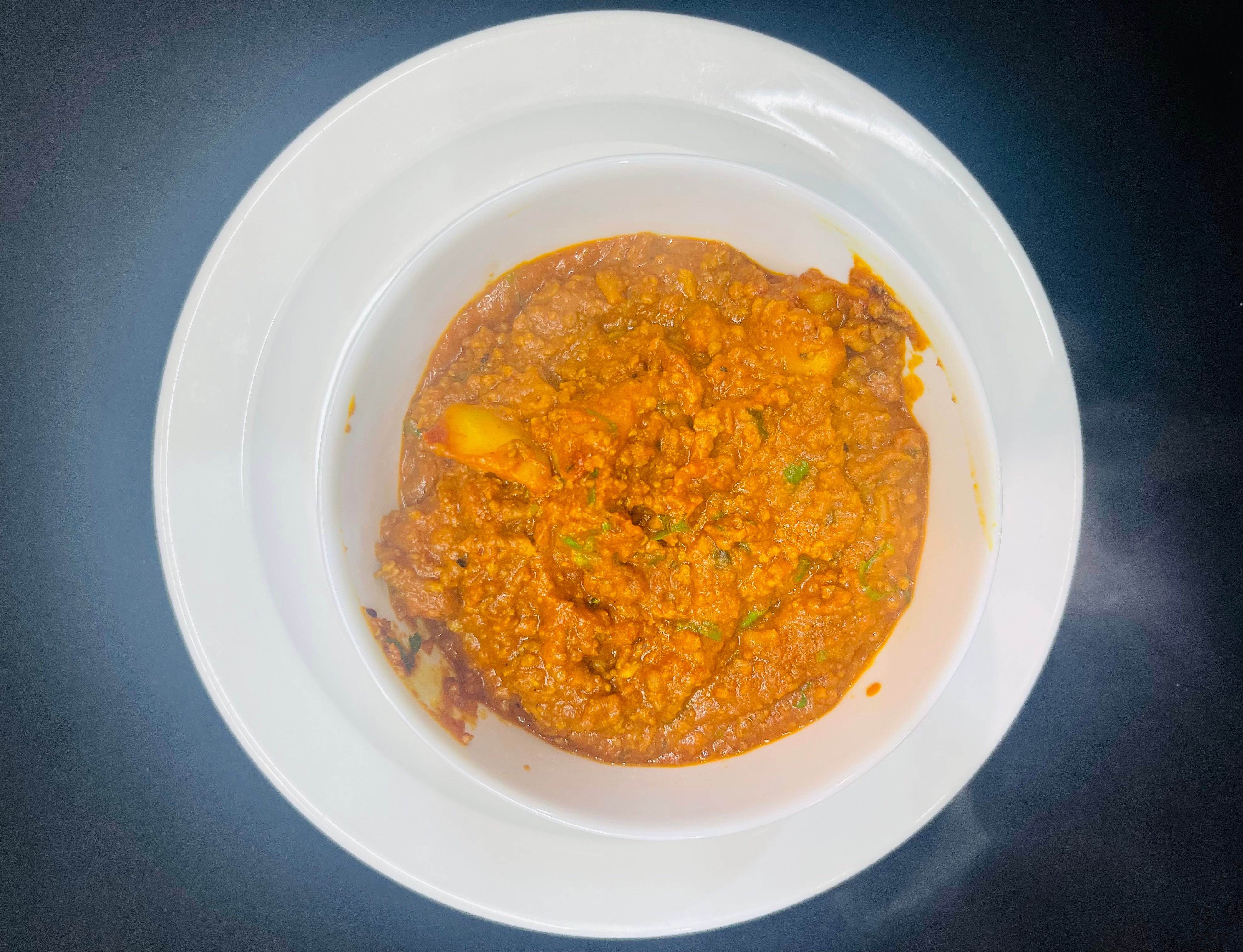 Keema Aloo Madras