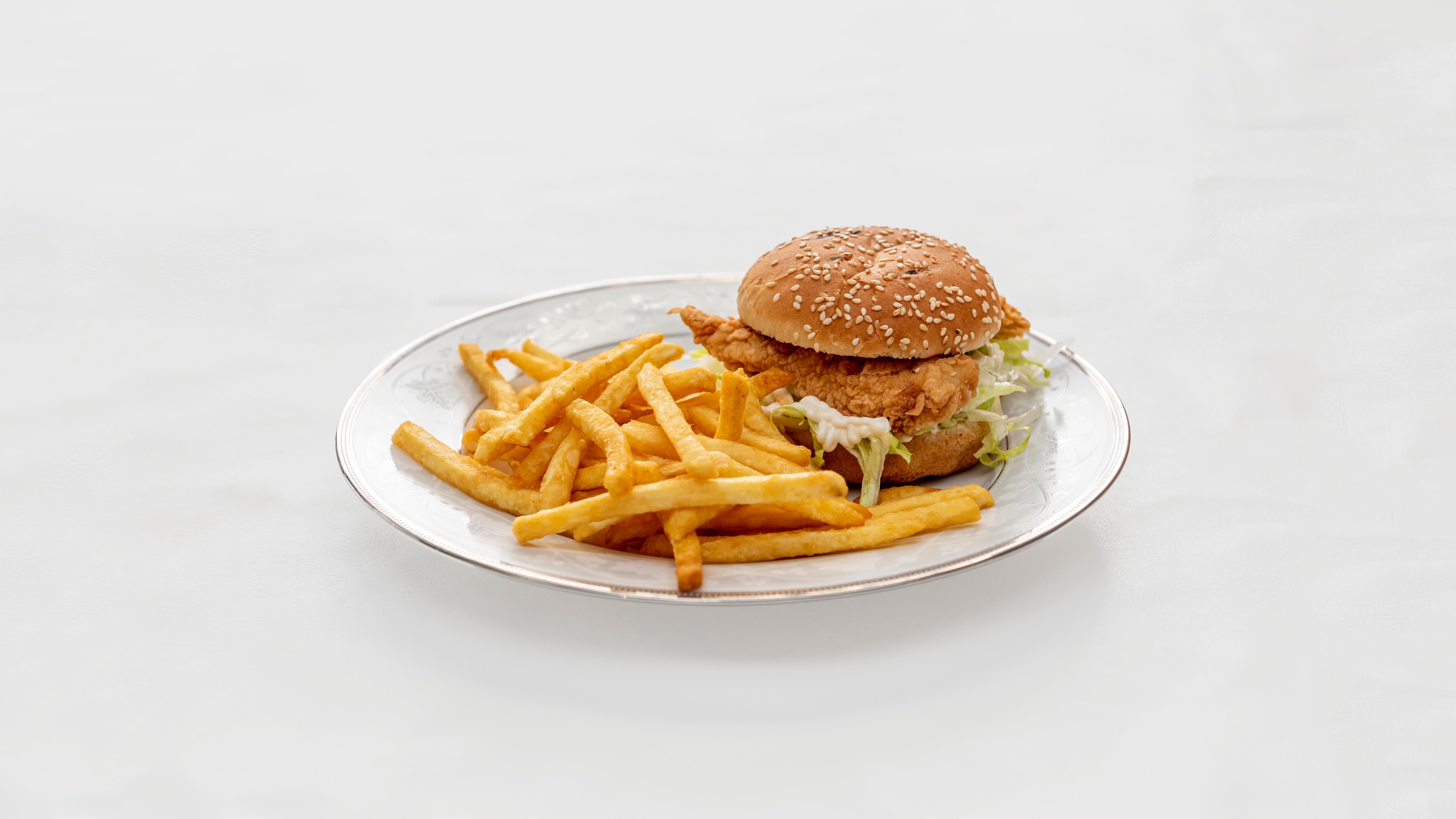 BBQ Strip Burger Meal