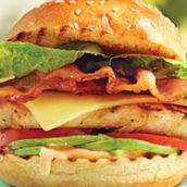 Chicken Burger Lemon 