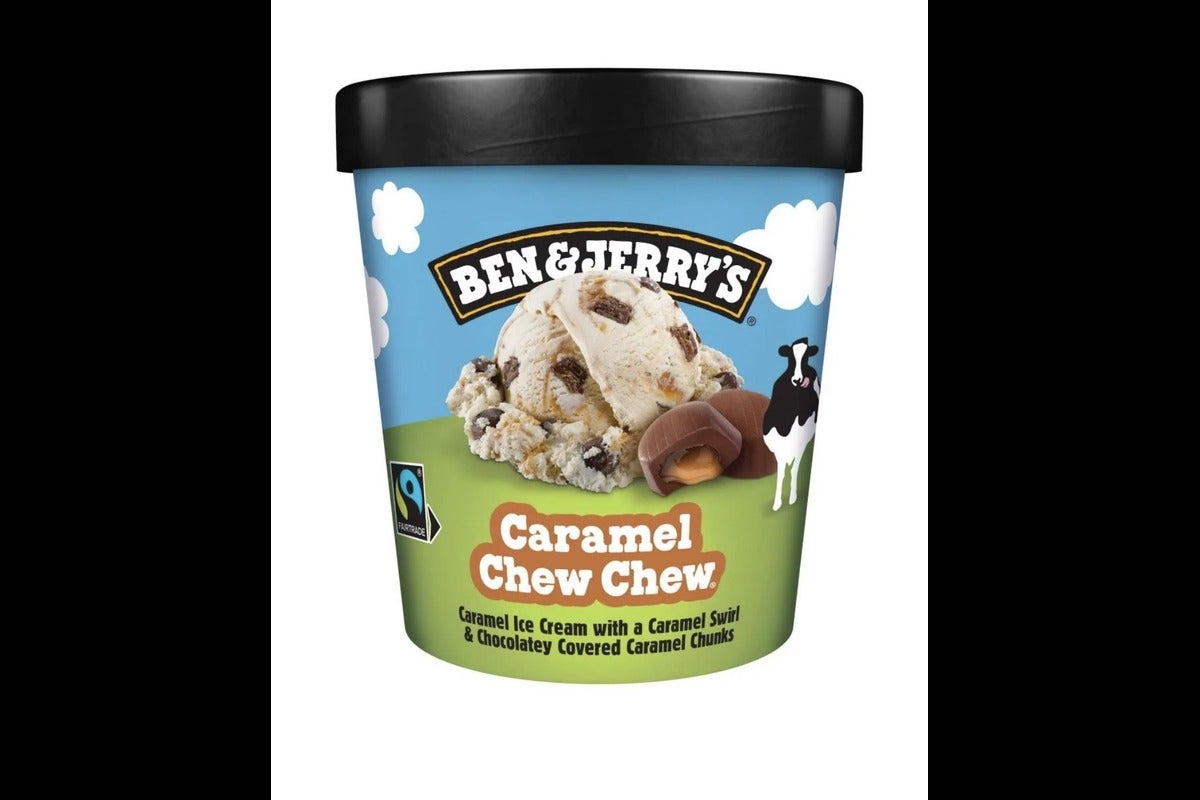 Ben and Jerry's Caramel Chew Chew 465ml