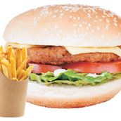 beef burger sandwich