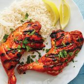 CHICKEN TANDOORI LEG COMBO