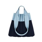 Pleatsmama 2Way Shopper Bag Navy