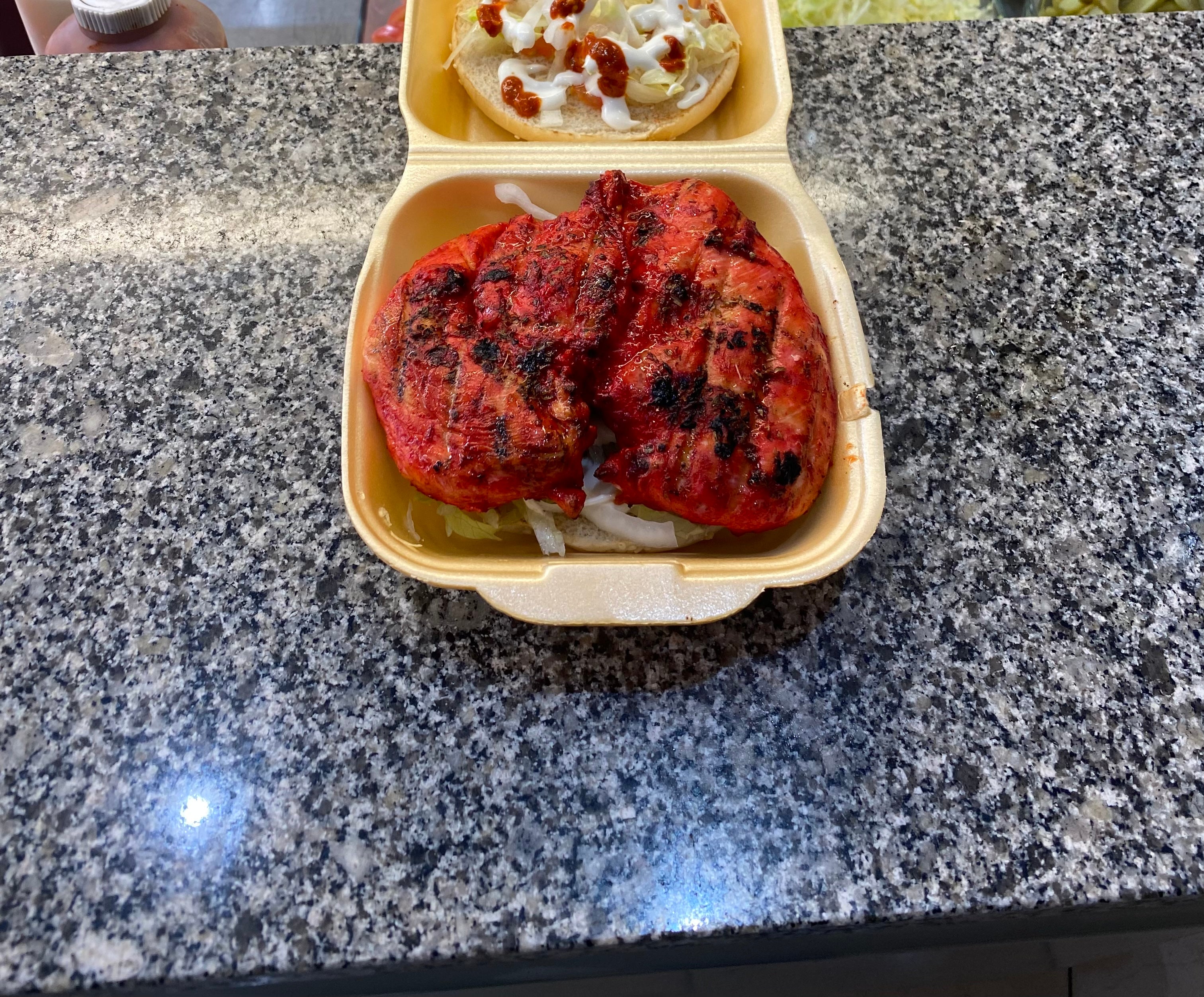 Tandoori Chicken Burger