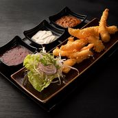 FRIED TEMPURA PRAWNS
