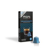 Must Espresso Nespresso Aluminum Capsules Decaffeinated 55 Gram