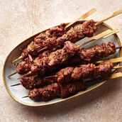 Fried Lamb Skewers
