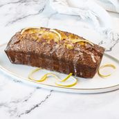 Homemade Zesty Lemon cake