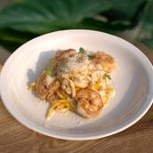 Shrimp Carbonara