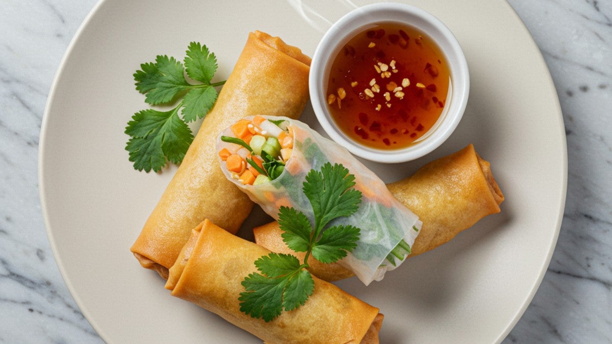 Vegetable Spring Rolls  (斋卷)