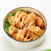 Loaded Grilled Potatoes With Buffalo Chicken