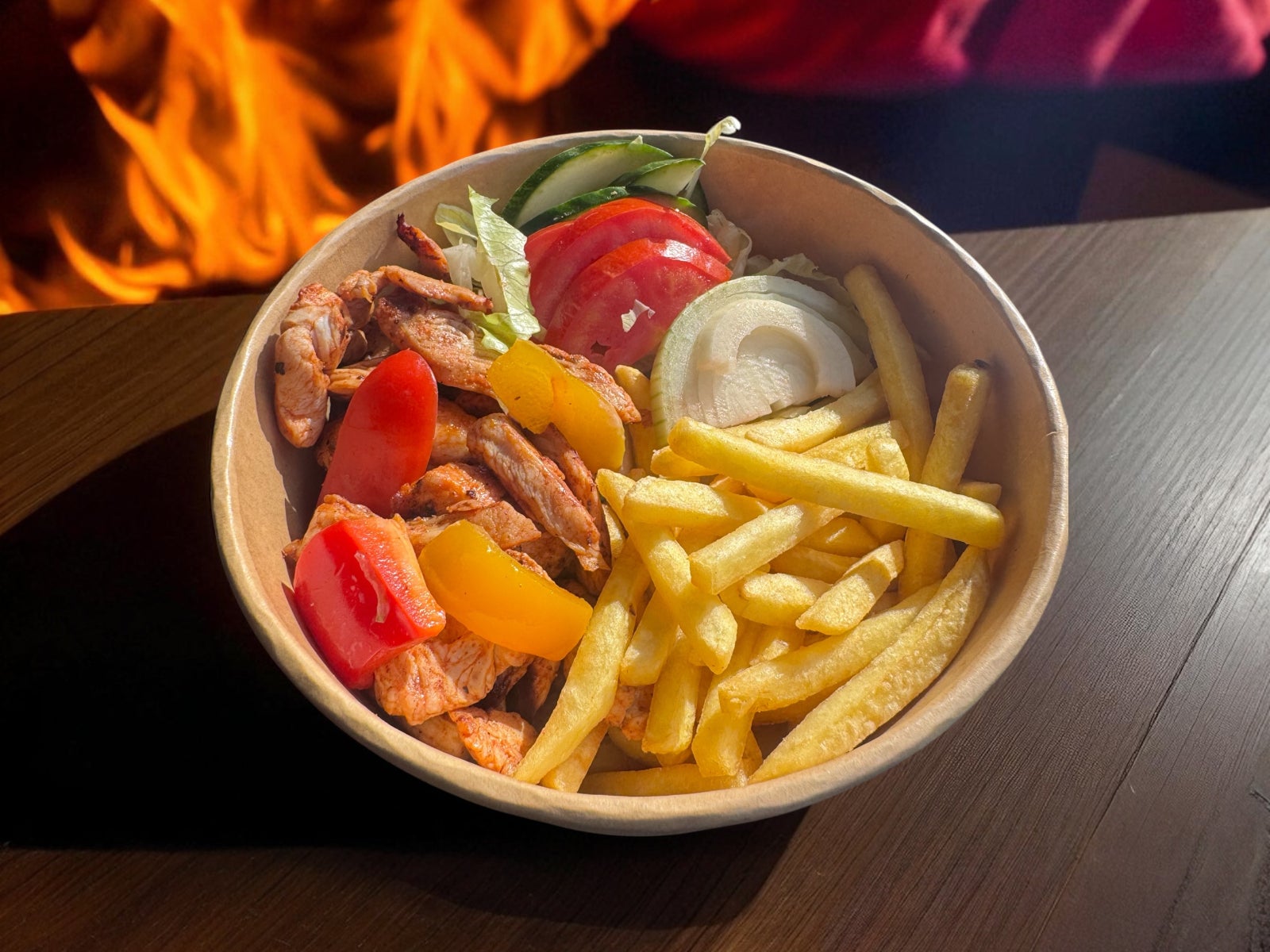 Doner Meets Jalfrezi Bowl