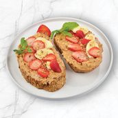 Crunchy Peanut Butter Toast