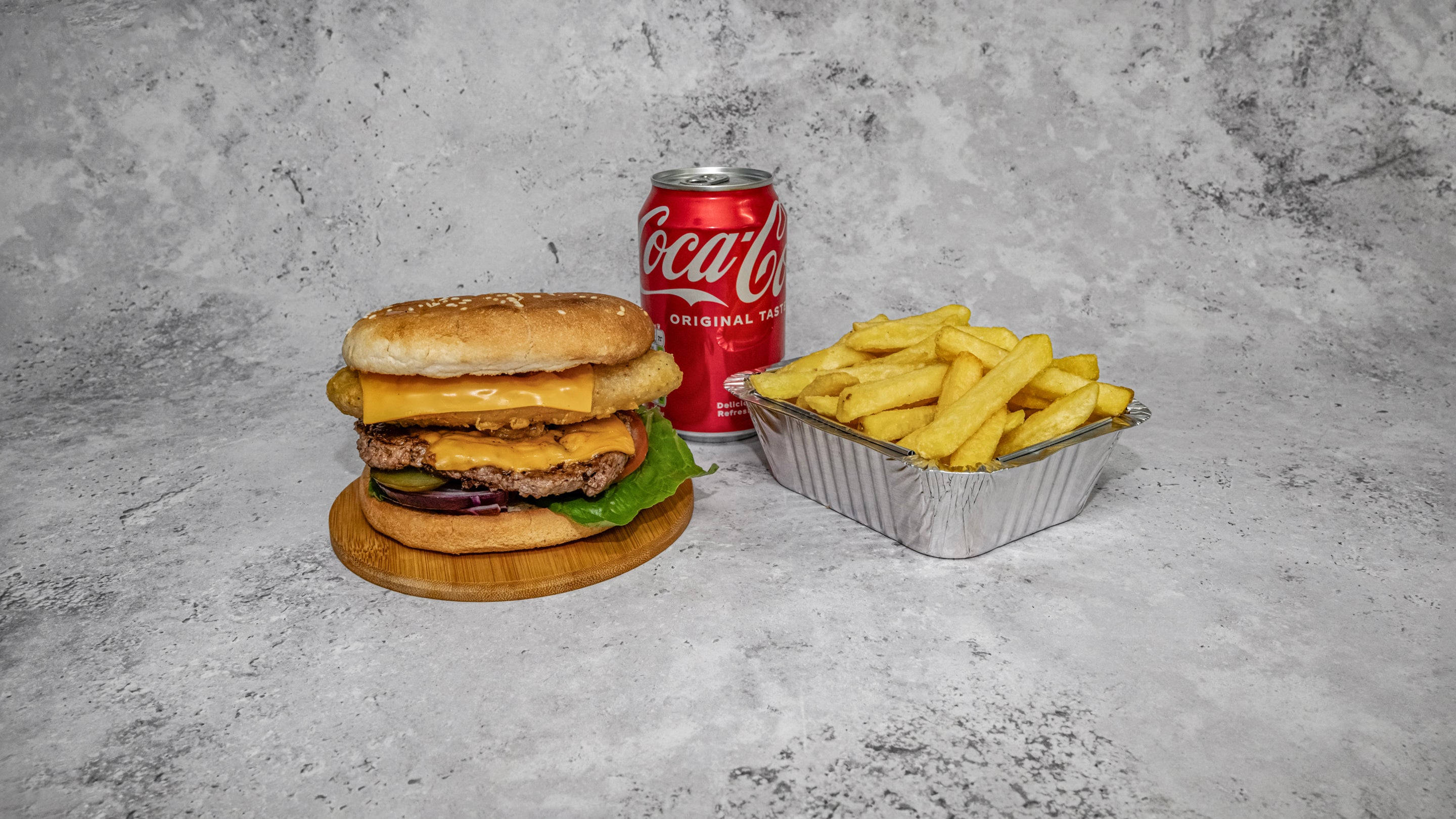 Meat Mosaic Burger