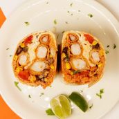 Crispy Shrimp Burrito