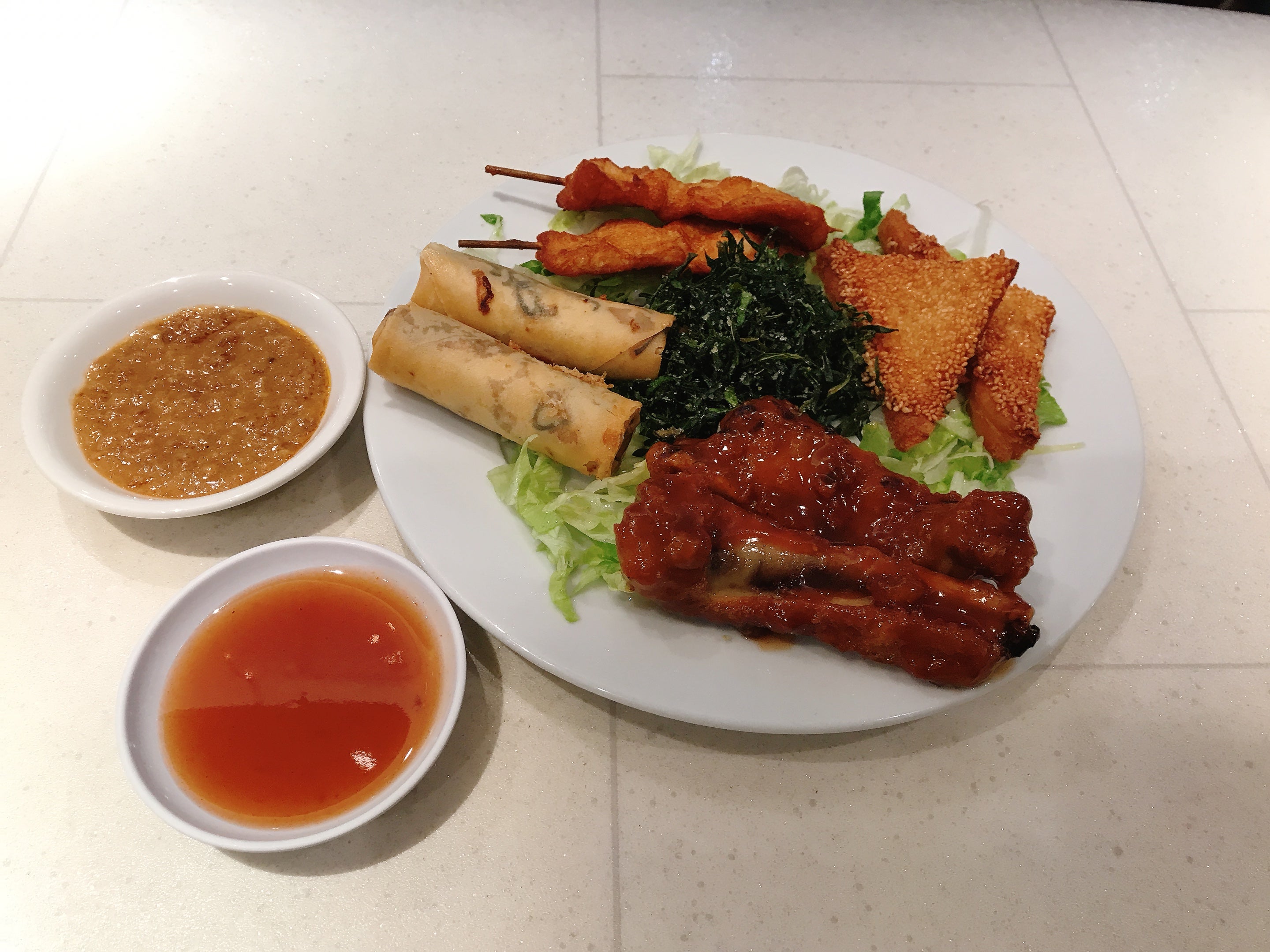 两人热式拼盘House Special Mixed Hors D'oeuvres