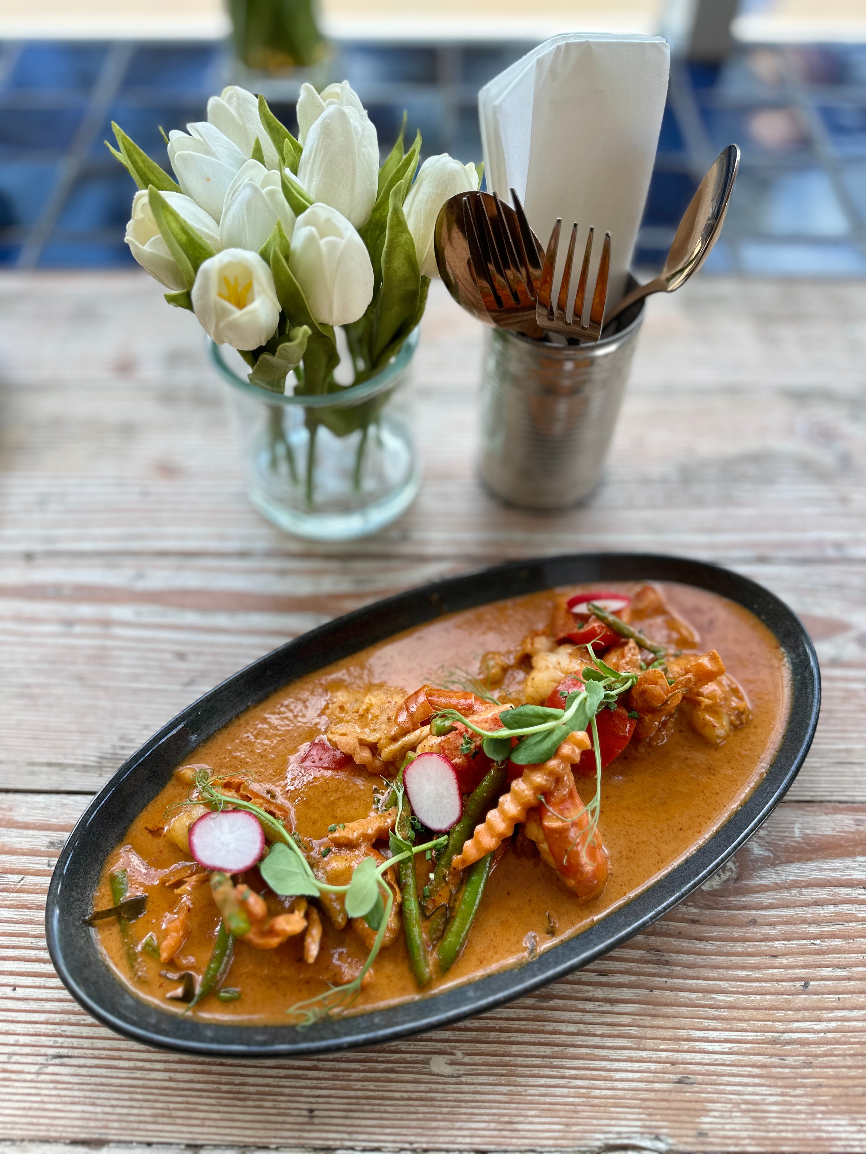 King Prawns Panang Curry