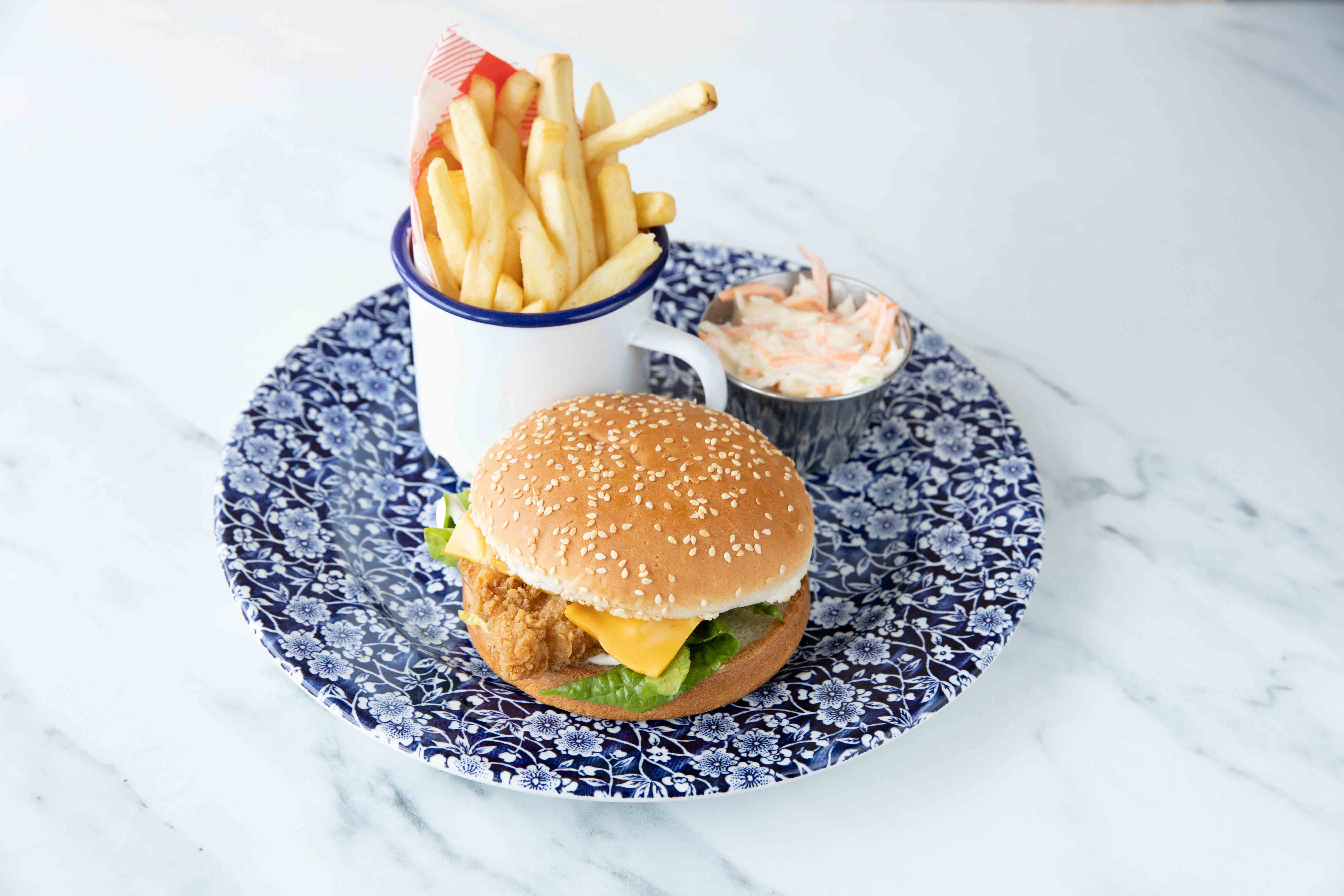 Southern Fried Chicken Burger
