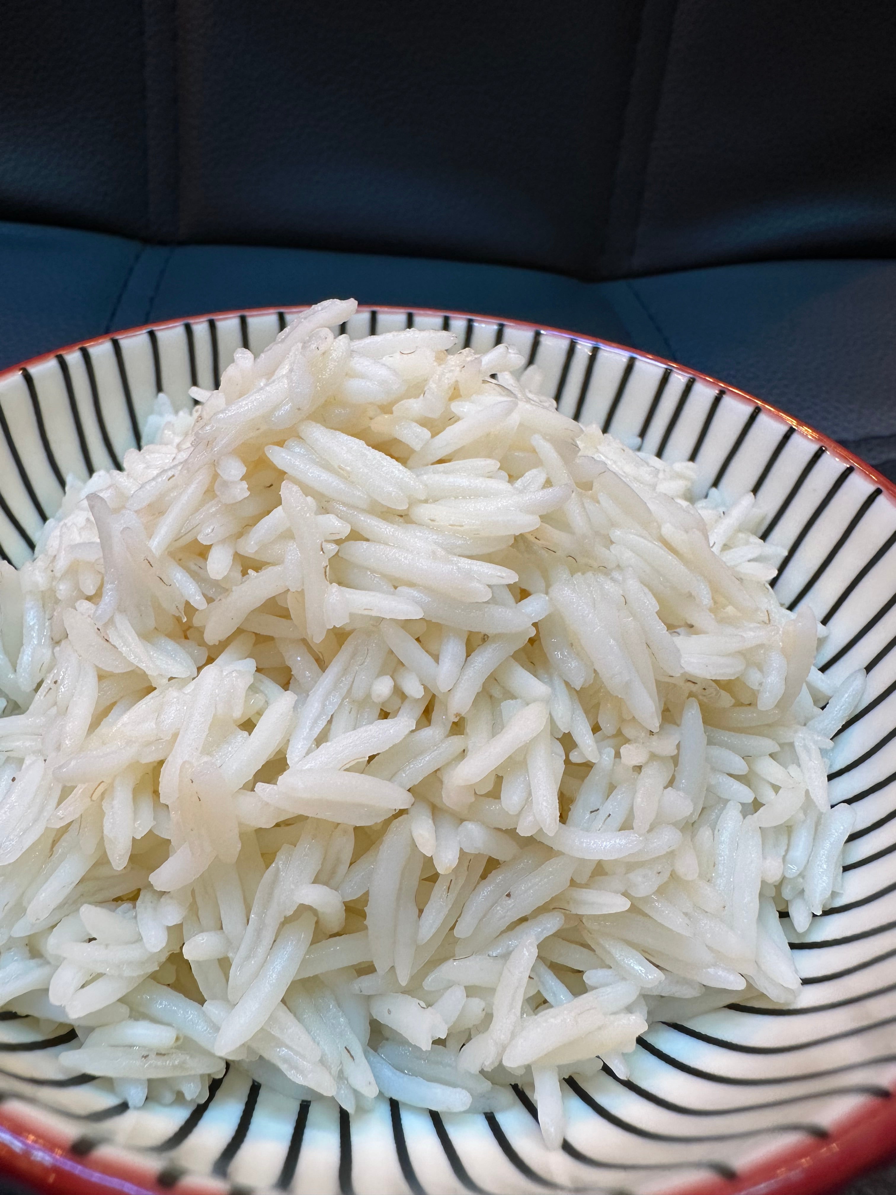 Steamed rice