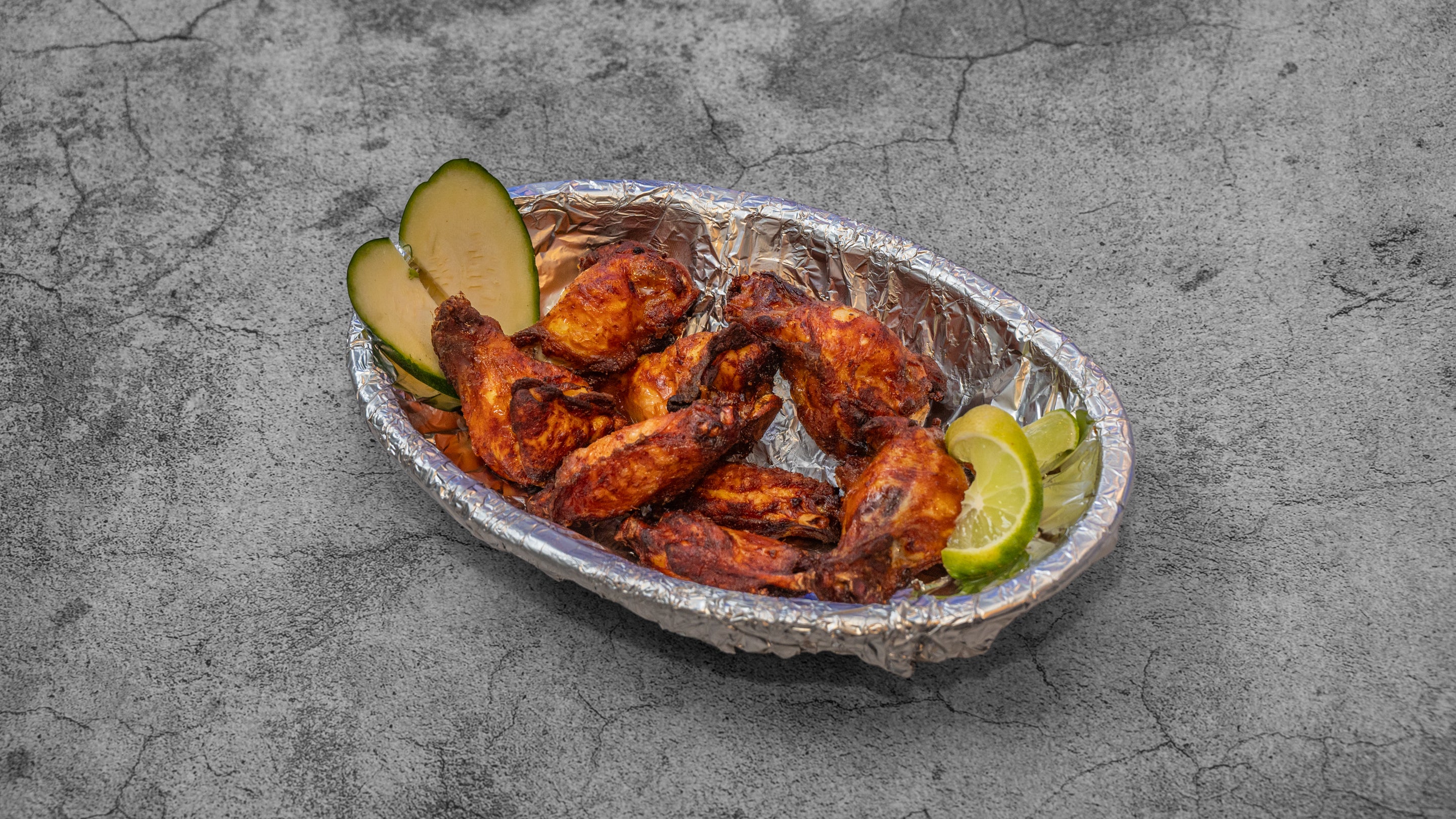 Chicken Wings and Chips