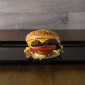 MESSY SMASH STACK BURGER