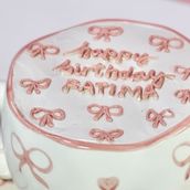 Bow Mug Cake