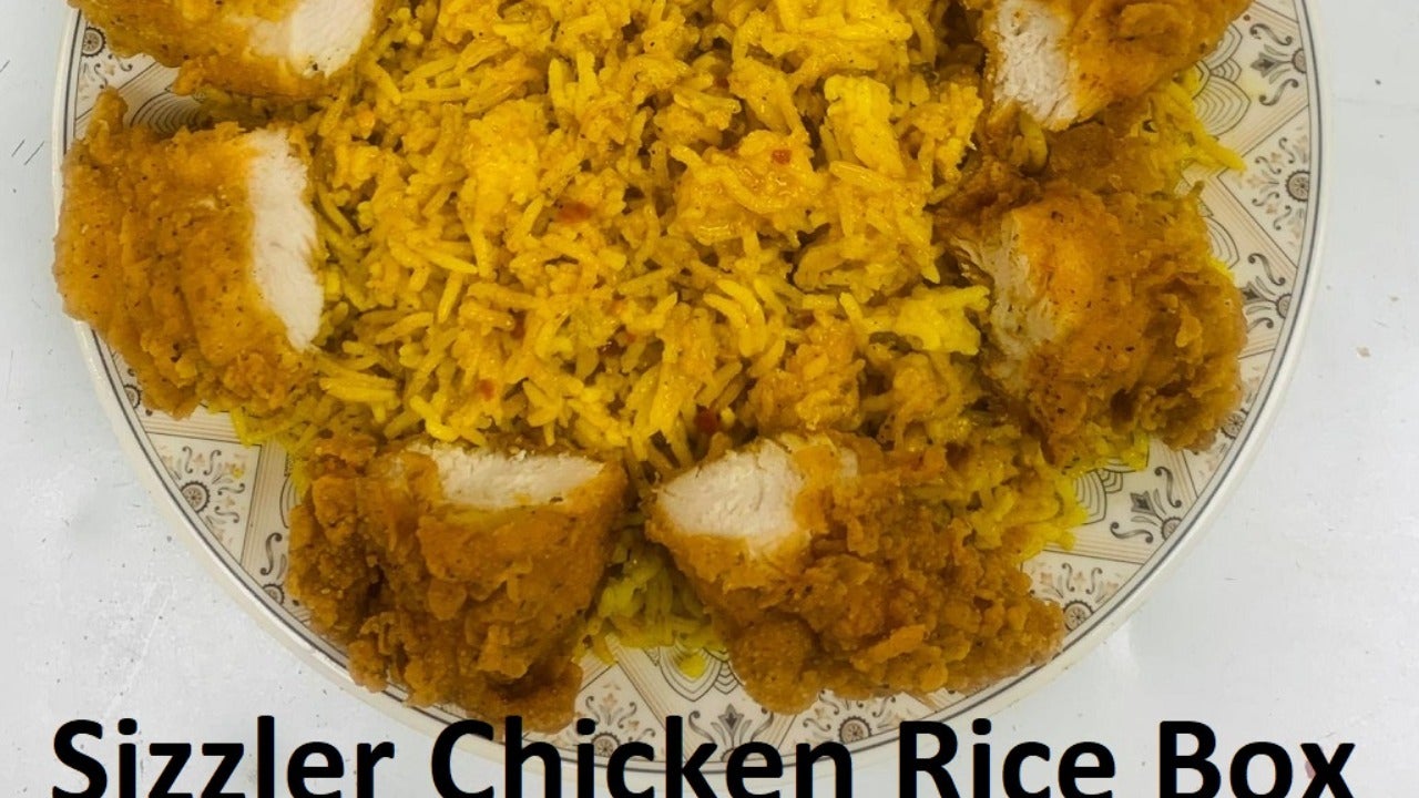 Sizzler Strip Rice Box