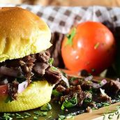Meat Shawarma Burger