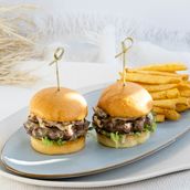 Mushroom Truffle Beef Slider
