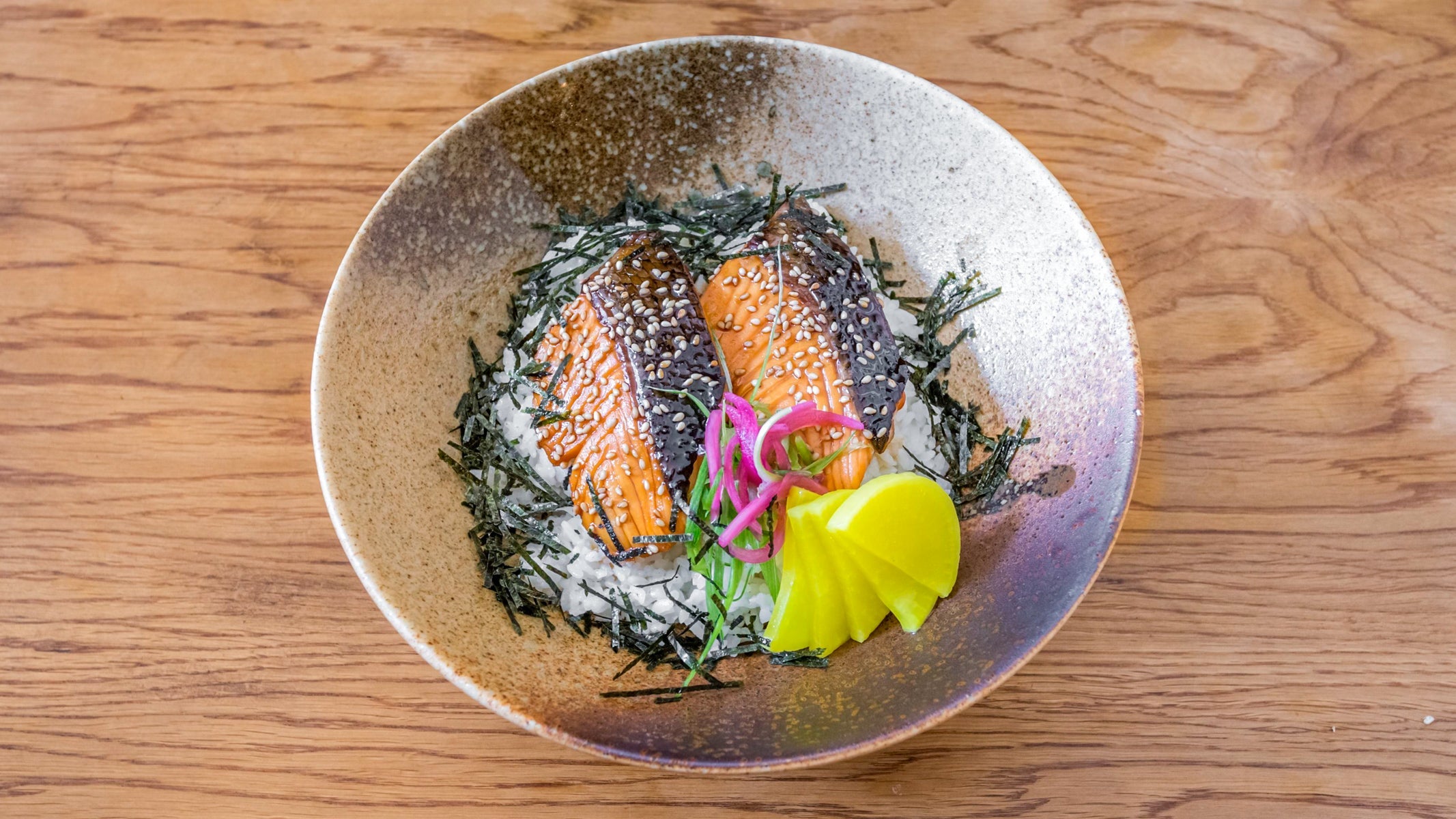 Salmon Teriyaki Don