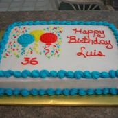 A4 Birthday Cake 1