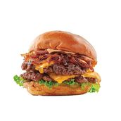 Homemade burger