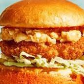 Jumbo Prawns Burger