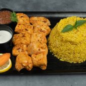 Fresh Shish Tawook With Rice