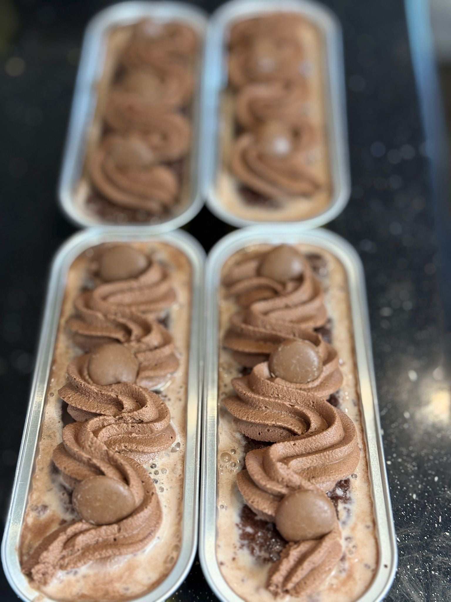 Home made milk cake chocolate