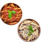 Pasta Duo Delight - 2 Pastas Of Your Choice