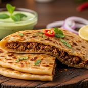 Qeema Paratha