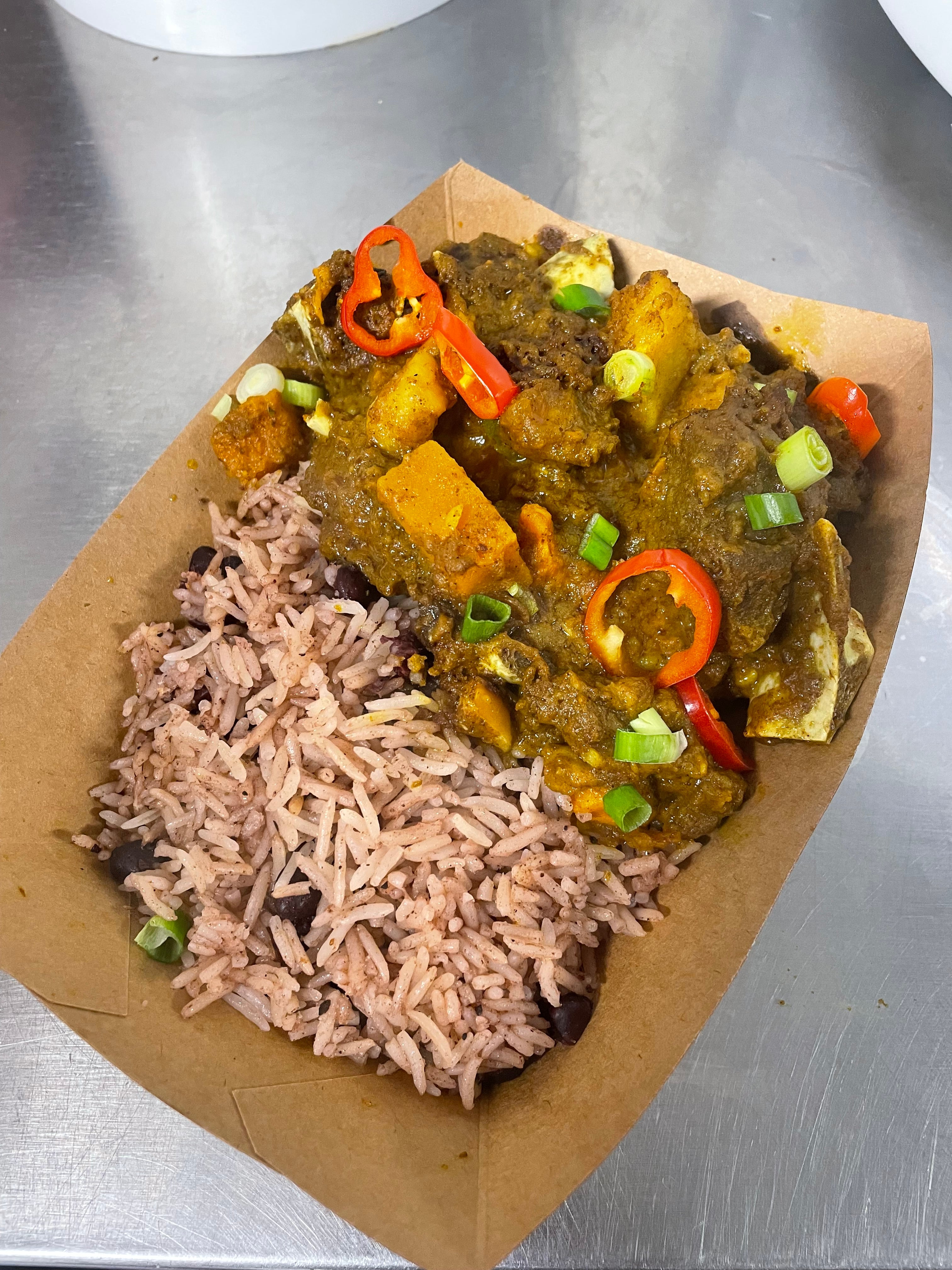 Curried Goat (With Bone)