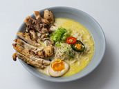 Umami Chicken Ramen With Soup And Drink